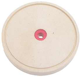 6" Grooved Felt Wheel