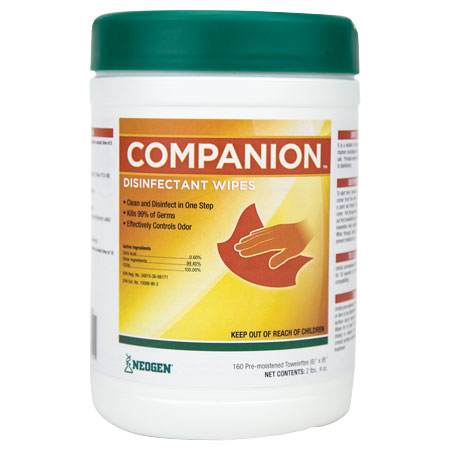 Companion Disinfectant Wipe 160ct