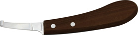 Diamond Right Narrow Blade Hoof Knife