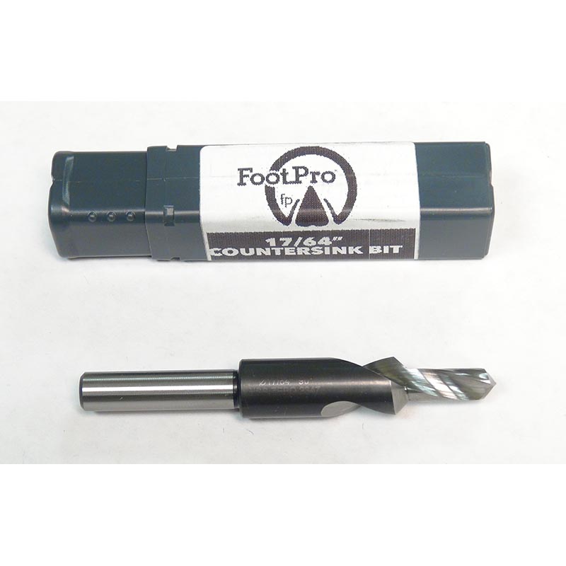 FootPro 17/64 Countersink Drill Bit