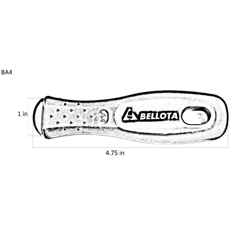 Bellota A4Handle - 8in Flat