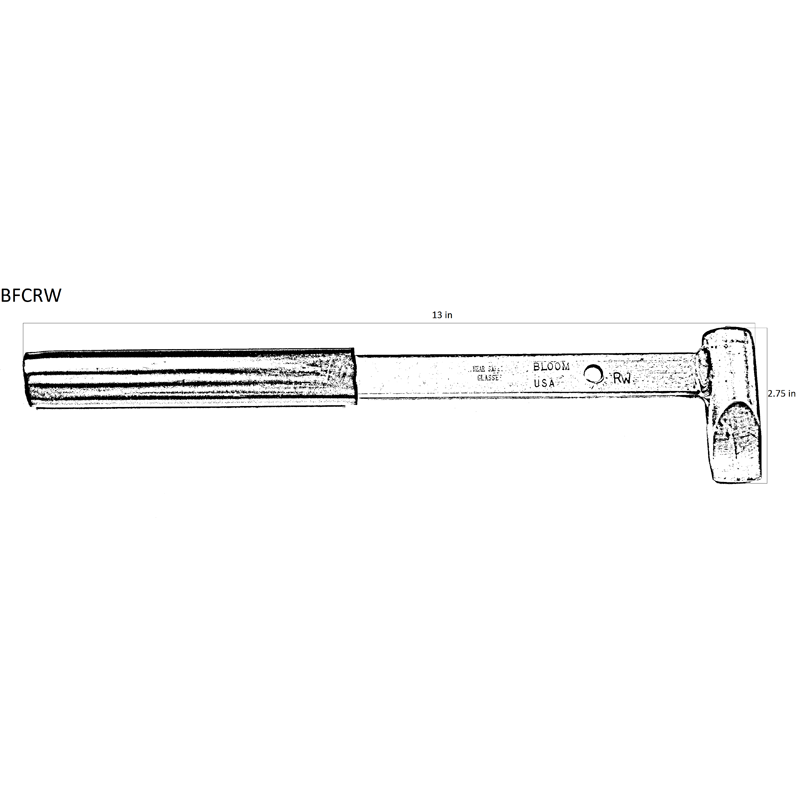 Bloom Creaser Right Wide - 7/8"