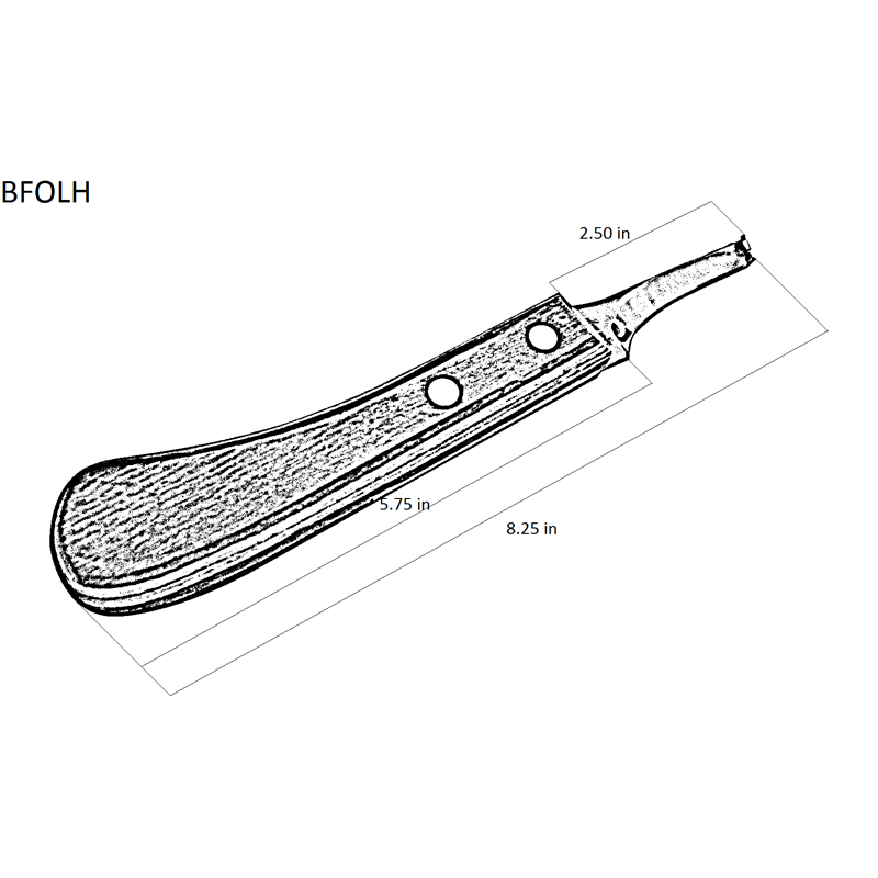 Bloom Knife Left Offset (6/bx)