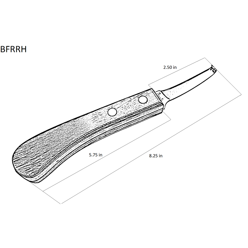 Bloom Knife Right Regular (6/bx)