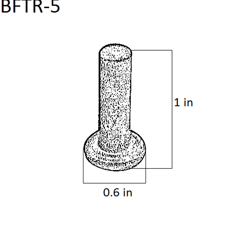 Bloom Tong Rivets (5/pk)