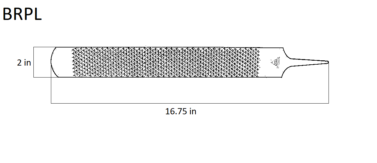 Bellota Prime Level Rasp (6 per box)