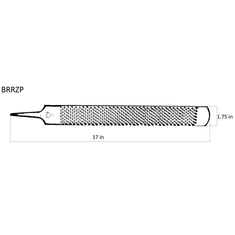Bellota RAZOR Plus Rasp (6 per box; 24 per case)