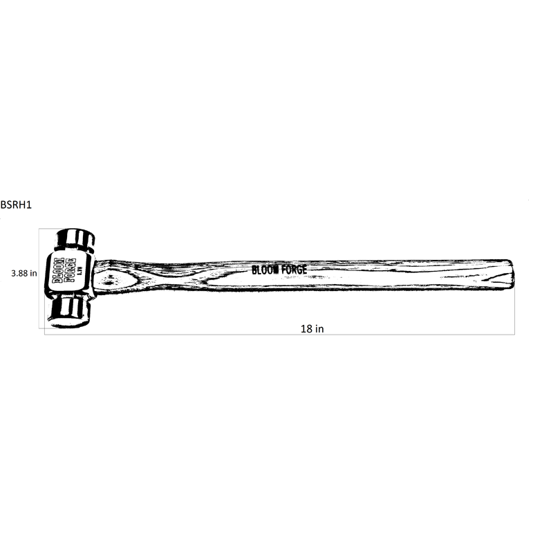 Bloom Signature Series Rounding Hammer 1.75 lbs.