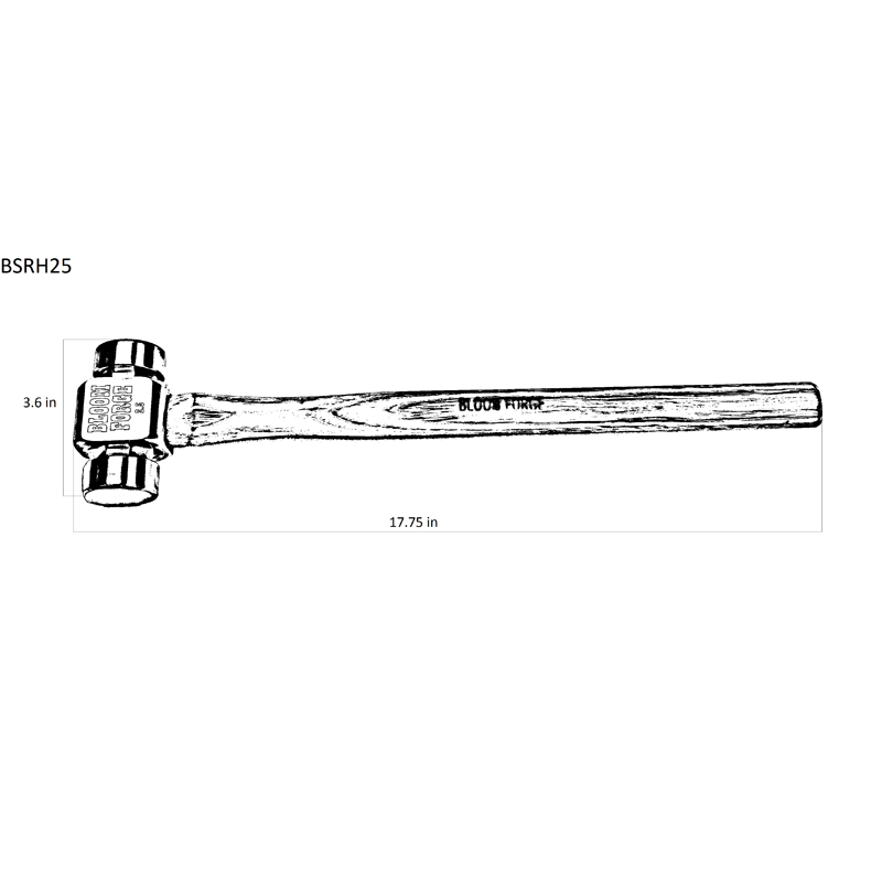 Bloom Signature Series Rounding Hammer 2.5 lbs.