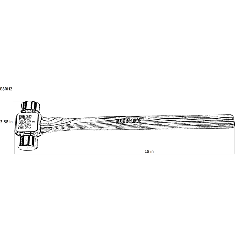 Bloom Signature Series Rounding Hammer 2 lbs.