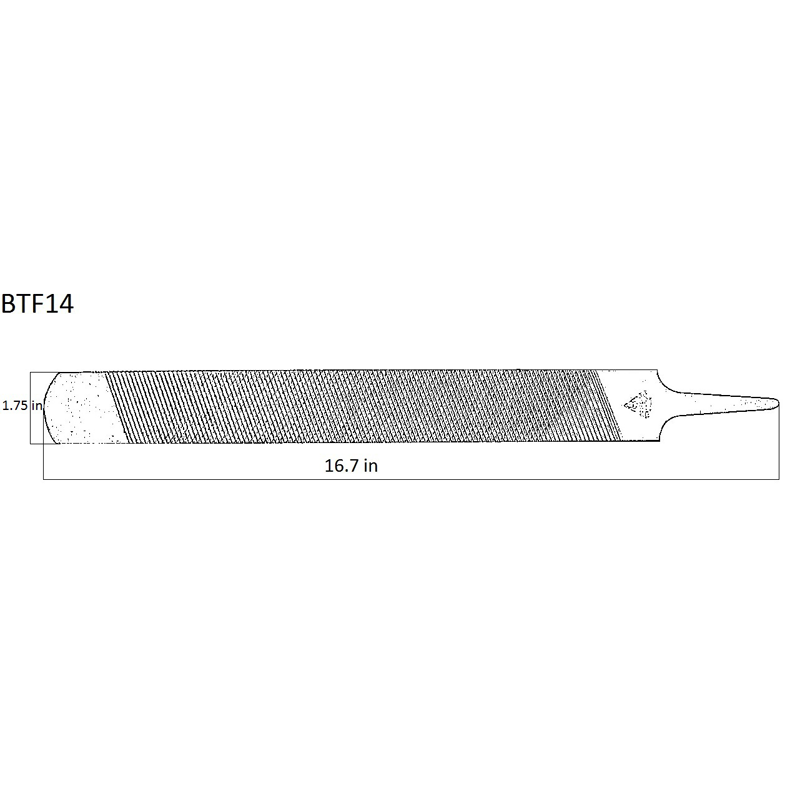 Bellota Top Finish File (6 per box)