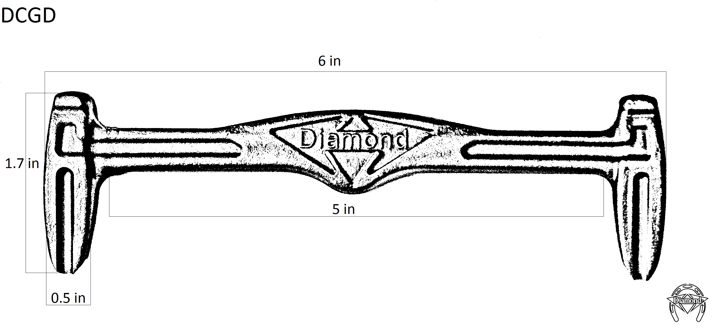 Diamond Double Clinch Groover