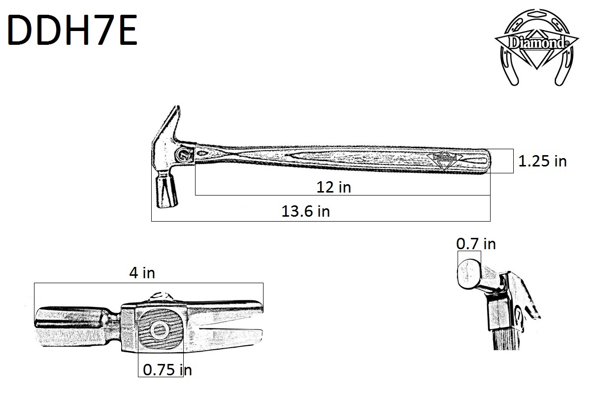Diamond 7 oz. Driving Hammer