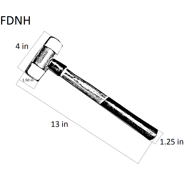FDick Nylon Hammer 40mm