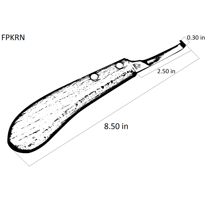 fp Knife Right Narrow (10/bx)