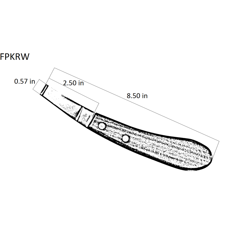 fp Knife Right Wide (10/bx)