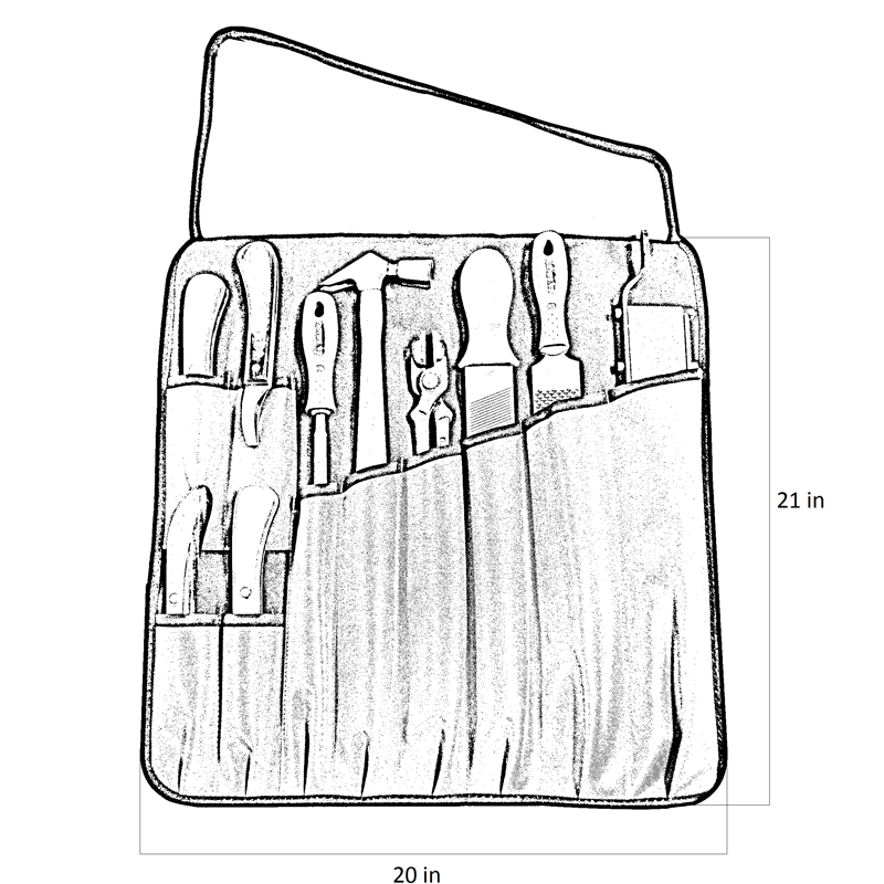 FootPro Tool Roll