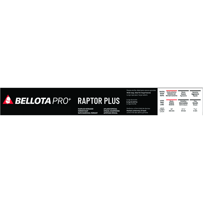 Bellota Raptor+ Rasp (6 per box) 