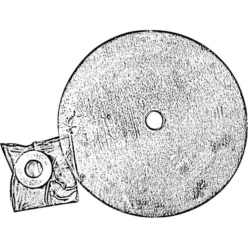 Heel Finish Disc + Spacer