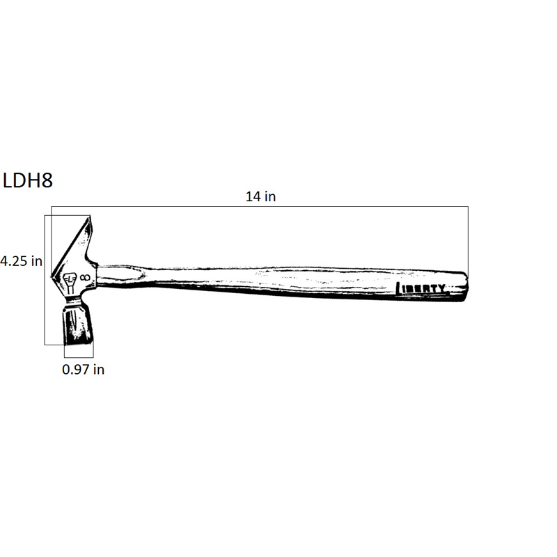 Liberty Driving Hammer 8 oz 