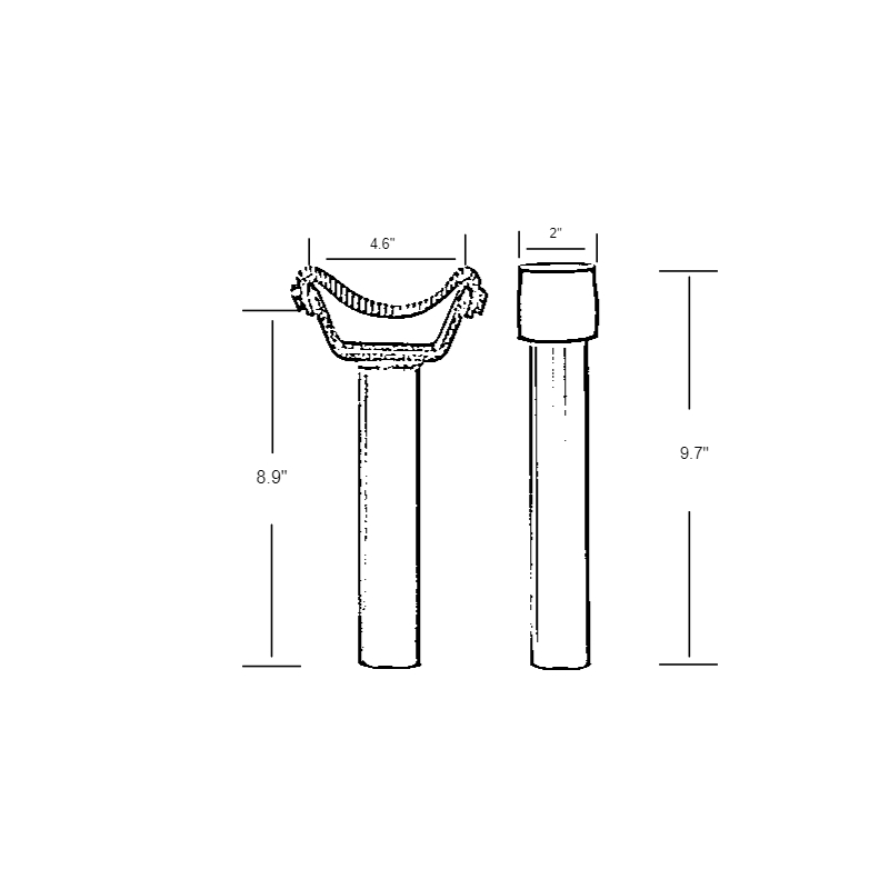 Hoofjack Mini Post & Cradle