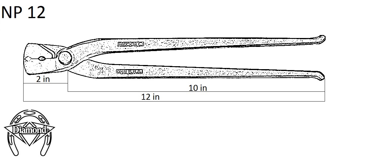 Diamond 12" Crease Nail Puller