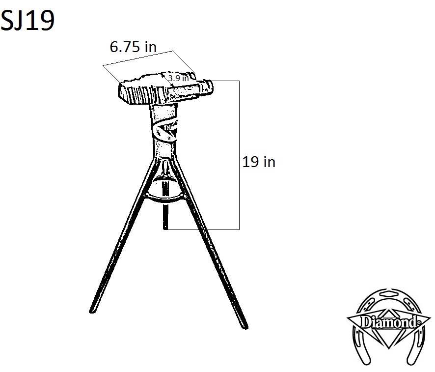 Diamond Stall Jack 19"