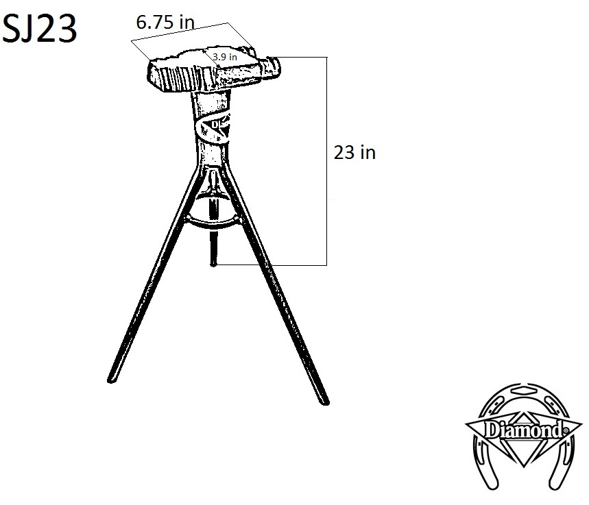 Diamond Stall Jack 23"