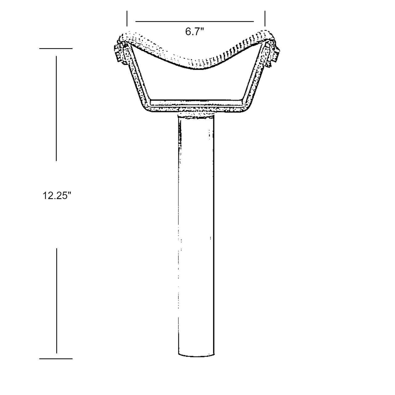 Hoofjack Medium Cradle w/Strap